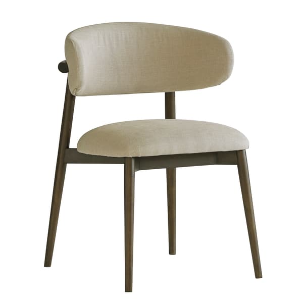 Kitty Dining Chair, Dining Chair, Brown/Dark Neutral - Andrew Martin