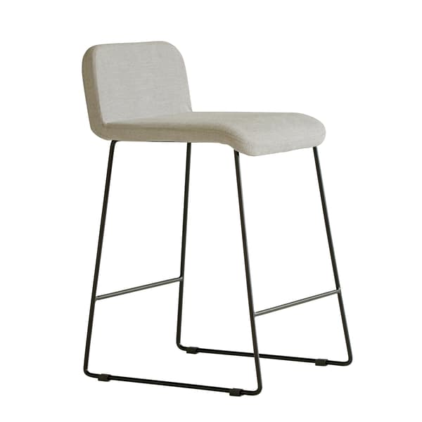 Lucy Bar Stool, Bar Stool, Grey - Andrew Martin