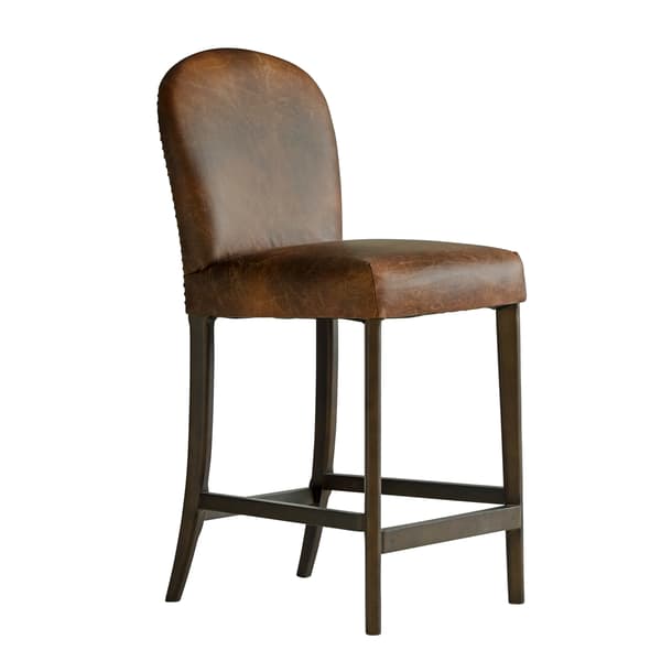 Nico Bar Stool, Bar Stool, Brown - Andrew Martin