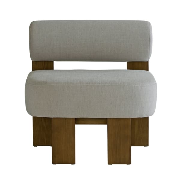 Pello Chair, Occasional Chair, Grey/Silver - Andrew Martin