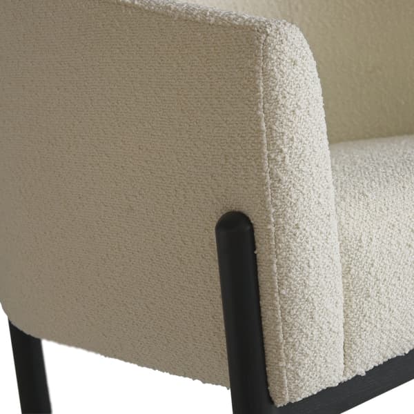 Winnie Chair, Armchair, White - Andrew Martin