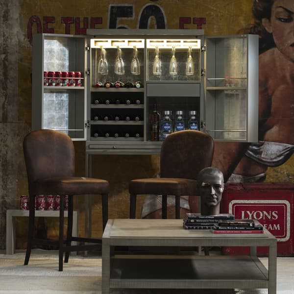 Nico Bar Stool, Bar Stool, Brown