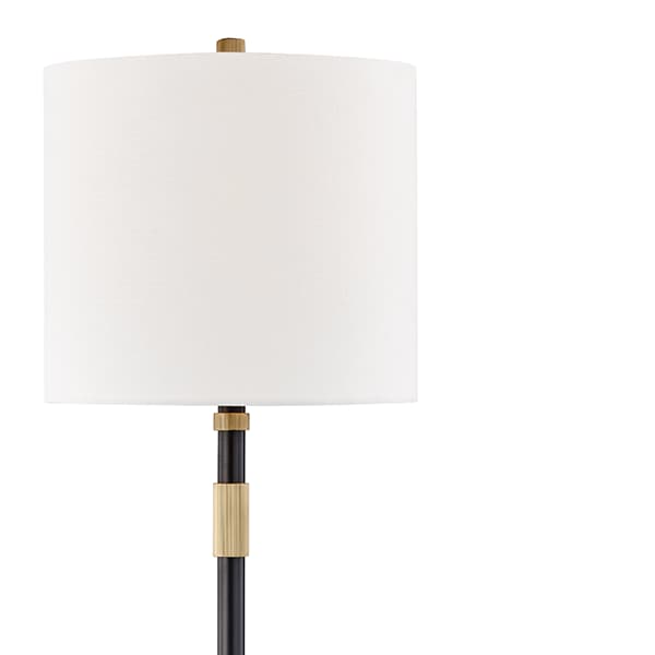 Bowery Table Lamp, Table Lamp, Black/Bronze - Andrew Martin