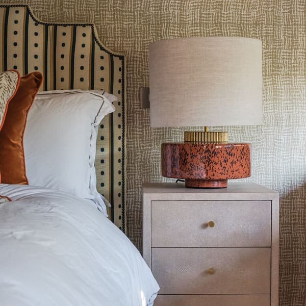 Georgia Bedside Table Cream, Bedside Table - Andrew Martin