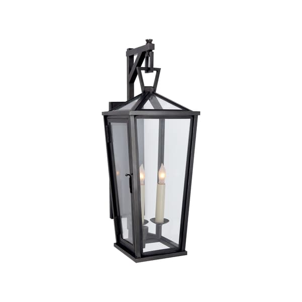 Darlana Pendant  Aged Iron, Pendant Light, Large - Andrew Martin