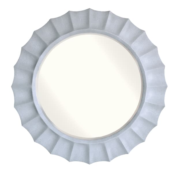 Joplin Mirror Light Grey, Mirror, Large - Andrew Martin