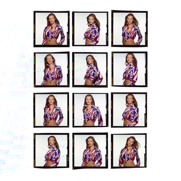 Lady Britannia - Kate Moss, Photographic Artwork, Multicoloured - Andrew Martin
