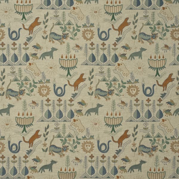 Scout Forest, Cig Only, Fabric - Andrew Martin