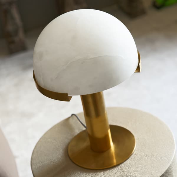 Melange Desk Lamp, Desk Lamp, Brass - Andrew Martin