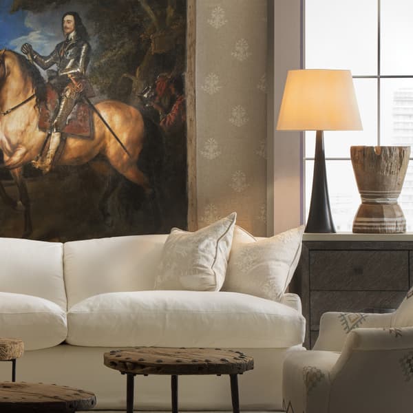 Dover Table Lamp Iron, Table Lamp, Aged Iron - Andrew Martin