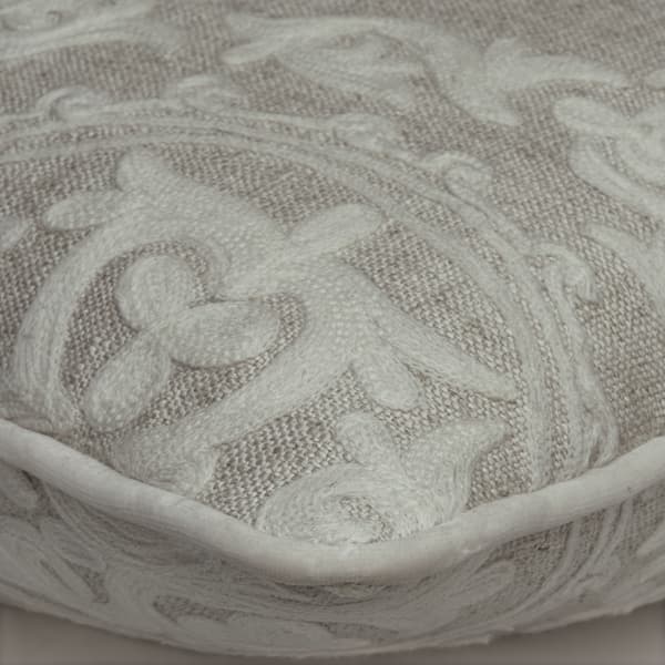 Yurt Ivory, Sustainable Feather, Cushion - Andrew Martin