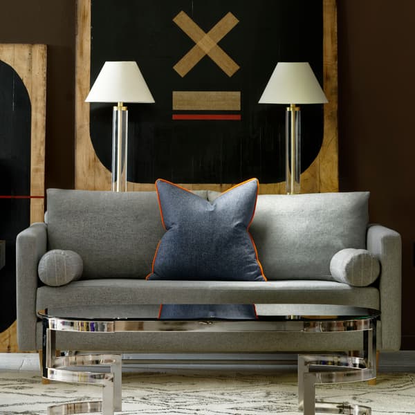 Wessex Navy, Cig And Match, Fabric - Andrew Martin