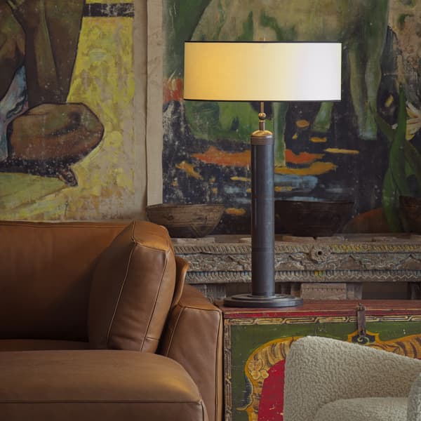 Longacre Table Lamp Bronze, Table Lamp, Small - Andrew Martin