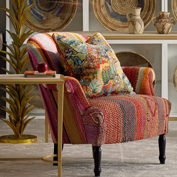 Kazan Side Table Cream, Side Table - Andrew Martin