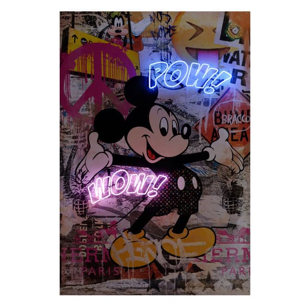 Neon - Pow Wow 100X150, 100cm x 150cm - Andrew Martin