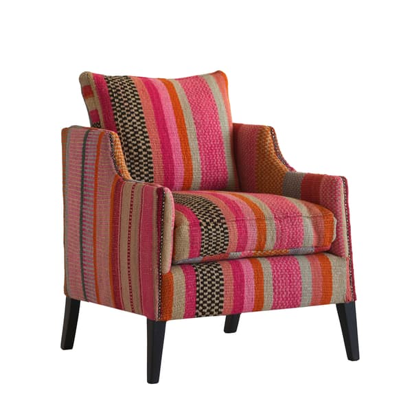 Regal Chair Andean, Armchair, Pink/Orange/Gold