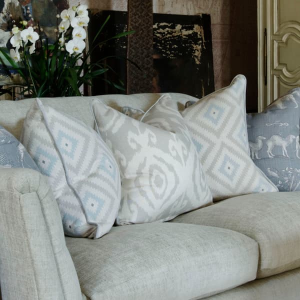 43Csh Glacier Powder Fb Mossop Ice P, Sustainable Feather, Cushion, 43cm x 43cm - Andrew Martin