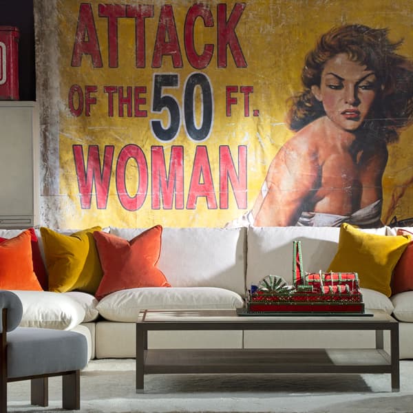 Clinton Custom, Footstool, Custom Sofa - Andrew Martin