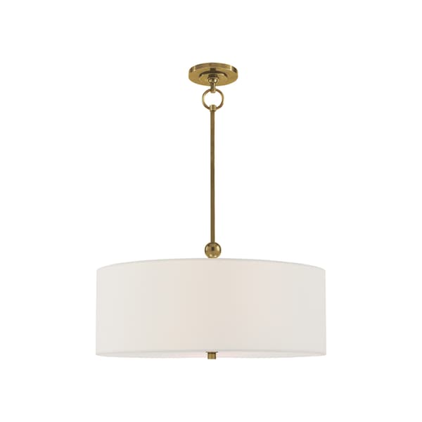 Reed Pendant  Brass, Pendant Light, Hand-Rubbed Antique Brass - Andrew Martin