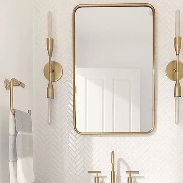 Tara Wall Light Brass, Wall Light, Aged Brass - Andrew Martin
