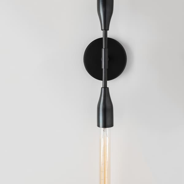 Tara Double Wall Light Bronze, Wall Light, Old Bronze - Andrew Martin
