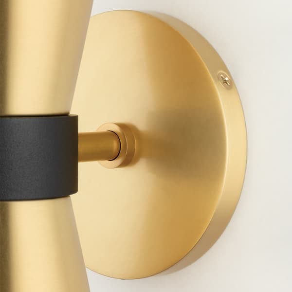 Angie Wall Light, Wall Light, Brass - Andrew Martin