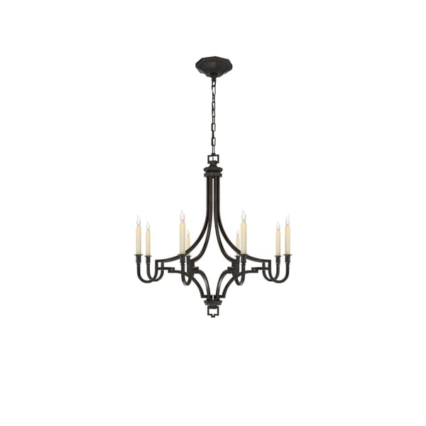 Mykonos Chandelier Iron, Chandelier, Aged Iron - Andrew Martin