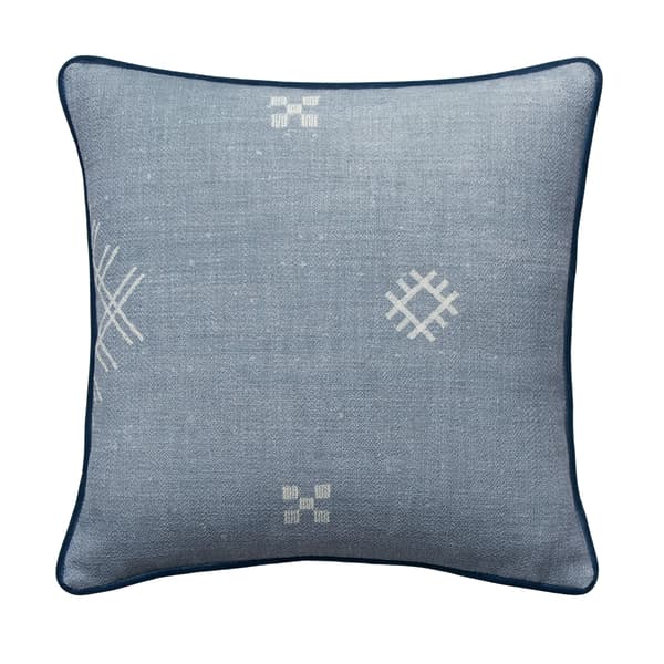 Azorus Denim Outdoor, Hollowfibre, Cushion, 55cm x 55cm - Andrew Martin