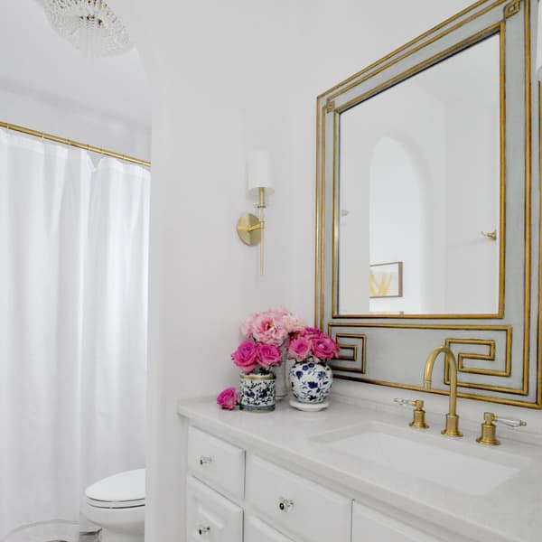 Amherst Wall Light Single, Wall Light, Brass - Andrew Martin