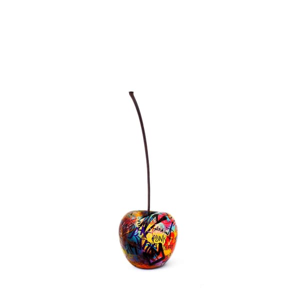 Cherry - Graffiti (80Cm X 76Cm), Fruit Sculpture, 80cm x 76cm - Andrew Martin