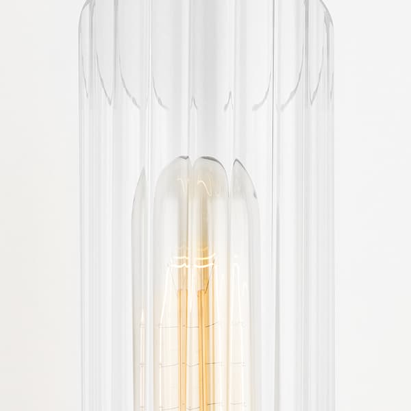 Cecily Wall Light Nickel, Wall Light, Small, Polished Nickel - Andrew Martin