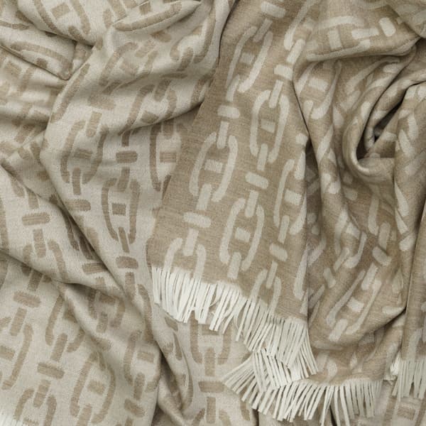 Burlington Throw Latte, Throw - Andrew Martin