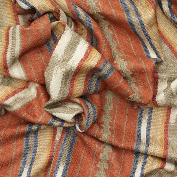 Nineveh Brick, Cig Only, Fabric - Andrew Martin