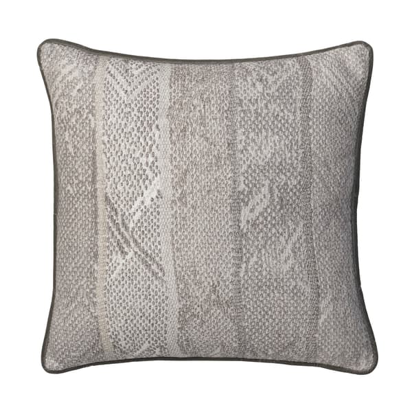 Isthmus Smoke, Sustainable Feather, Cushion, 55cm x 55cm - Andrew Martin