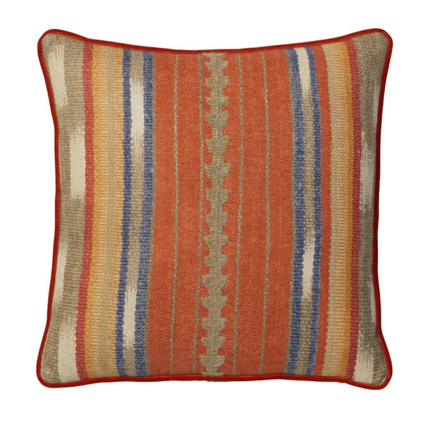 Nineveh Brick, Sustainable Feather, Cushion, 55cm x 55cm - Andrew Martin