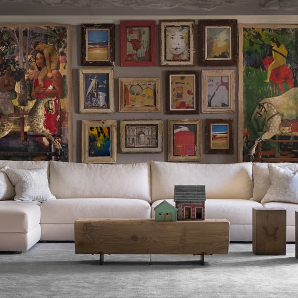 Bundum Custom, Bundum Footstool, Custom Sofa - Andrew Martin