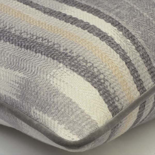 Nineveh Smoke, Sustainable Feather, Cushion, 55cm x 55cm - Andrew Martin