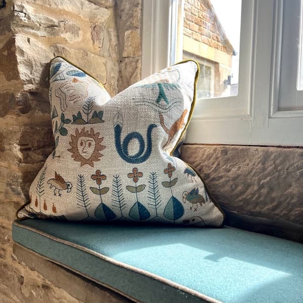 Scout Forest, Sustainable Feather, Cushion - Andrew Martin