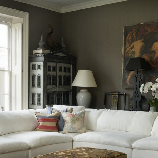Es Cavalet 2, Sustainable Feather, Cushion, 55CM X 40CM - Andrew Martin