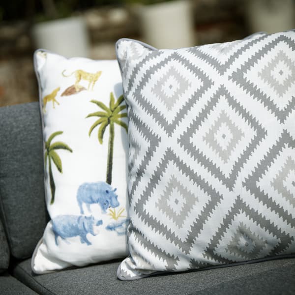 Glacier Rock Outdoor, Hollowfibre, Outdoor Cushion, 55cm x 55cm - Andrew Martin
