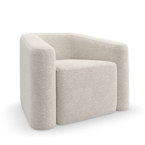 Faye Chair, Chair, White - Andrew Martin