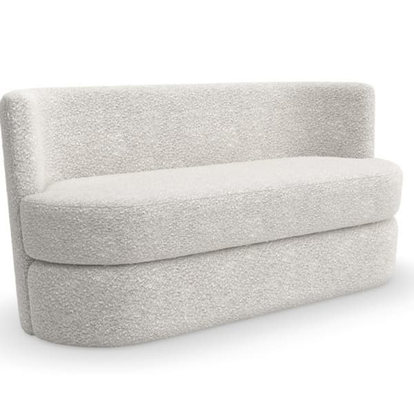 Etta Bench, Sofa, White - Andrew Martin