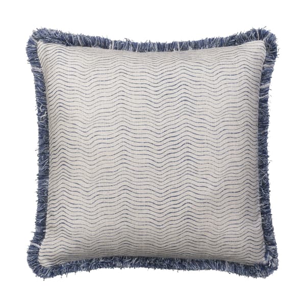 Canalasso Denim, Sustainable Feather, Cushion - Andrew Martin