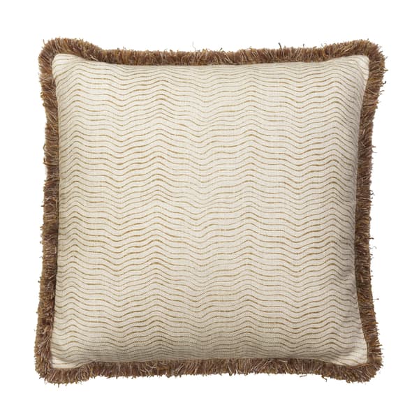 Canalasso Almond, Sustainable Feather, Cushion - Andrew Martin