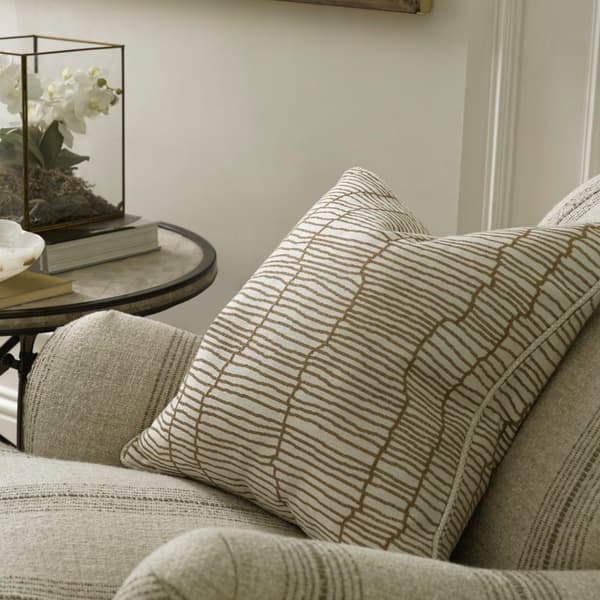Canale Almond, Sustainable Feather, Cushion - Andrew Martin