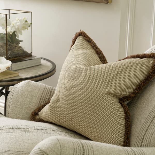 Sanremo Almond, Sustainable Feather, Cushion - Andrew Martin