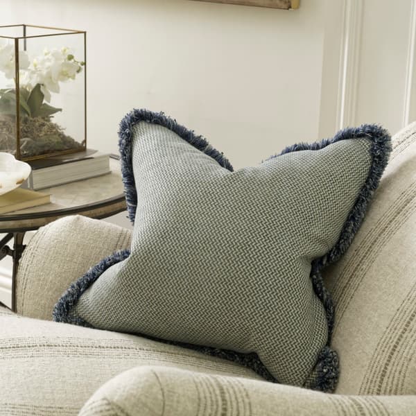 Sanremo Denim, Sustainable Feather, Cushion - Andrew Martin