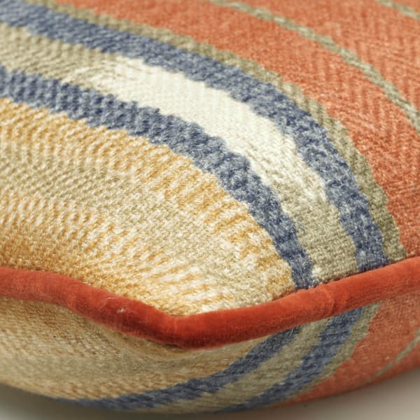 Nineveh Brick, Sustainable Feather, Cushion, 55cm x 35cm - Andrew Martin