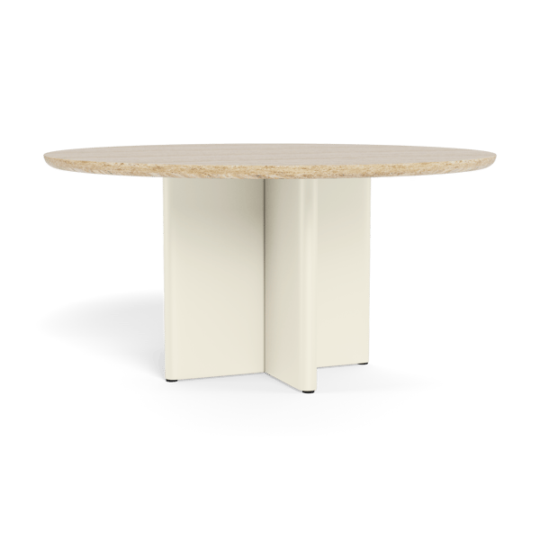 Caicos Round Dining Table Bone - Andrew Martin