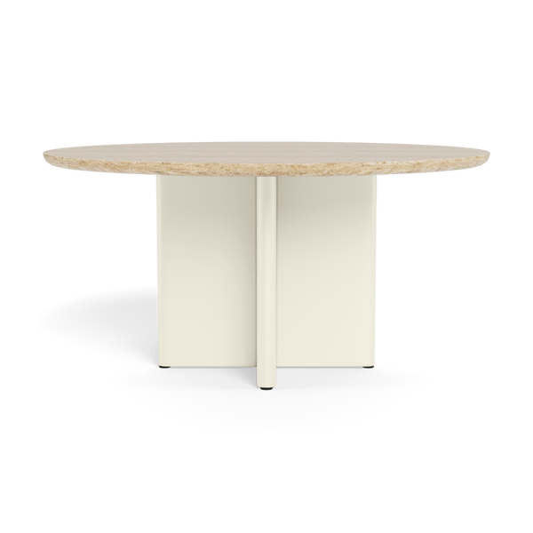 Caicos Round Dining Table Bone - Andrew Martin